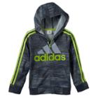 Boys 4-7x Adidas Space-dyed Fleece-lined Hoodie, Boy's, Size: 4, Dark Grey