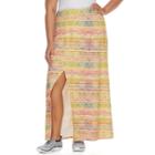 Plus Size Soybu Resort Maxi Skirt, Women's, Size: 3xl, Med Orange
