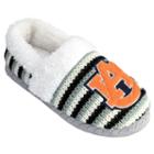 Women's Auburn Tigers Striped Sweater Slipers, Size: Xl, Orange