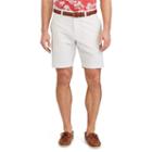 Men's Chaps Straight-fit Seersucker Shorts, Size: 38, Beig/green (beig/khaki)