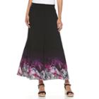 Women's Dana Buchman Crepe Maxi Skirt, Size: Small, Black