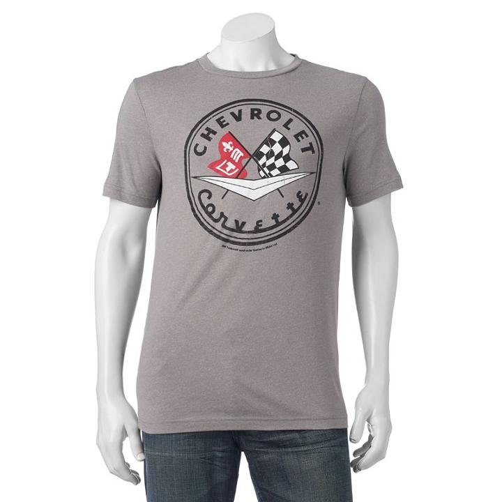 Men's Chevrolet Corvette Tee, Size: Small, Ovrfl Oth