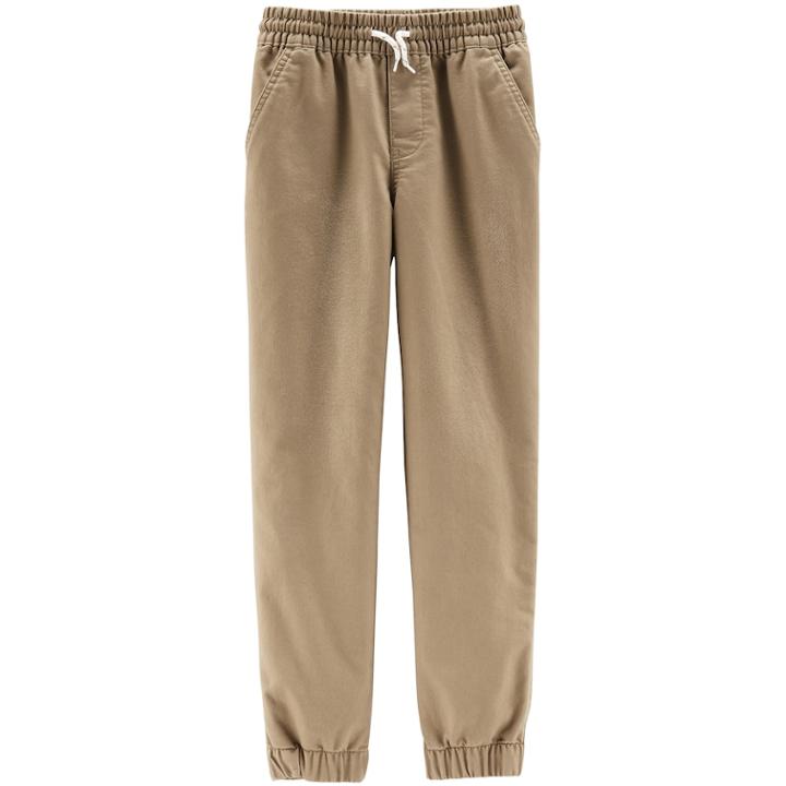 Boys 4-12 Carter's Pull On Knit Pants, Size: 6, Med Beige
