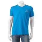 Men's Browning Heathered Logo Tee, Size: Medium, Turquoise/blue (turq/aqua)