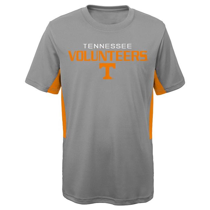 Boys 8-20 Tennessee Volunteers Mainframe Performance Tee, Size: M 10-12, Grey