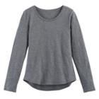 Girls 7-16 & Plus Size So&reg; Core Tee, Size: 20 1/2, Grey (charcoal)