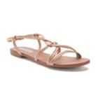 Unleashed By Rocket Dog Women's Strappy Sandals, Size: Medium (8), Gold