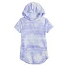 Girls 7-16 & Plus Size So&reg; Tunic Tee Hoodie, Size: 18 1/2, Lt Purple