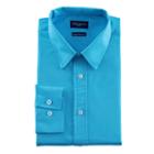 Men's Nick Graham Modern-fit Stretch Performance Dress Shirt, Size: L-32/33, Light Blue