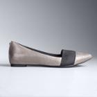 Simply Vera Vera Wang Women's Pointed-toe Flats, Size: 8.5, Med Grey