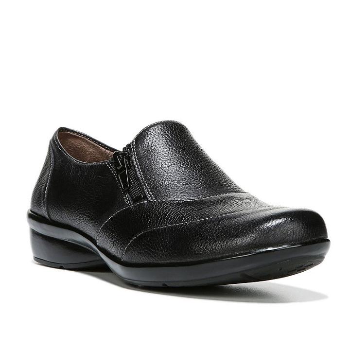 Naturalsoul By Naturalizer Cheshire Women's Zipper Shoes, Size: Medium (8.5), Black