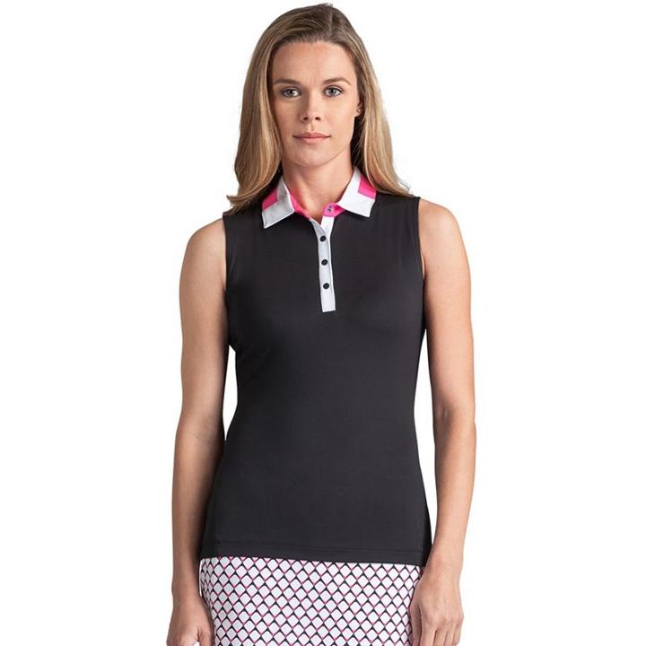 Women's Tail Aleisha Knit Golf Tank, Size: Xs, Black