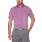 Men's Grand Slam Off Course Championship Striped Golf Polo, Size: Xxl, Purple