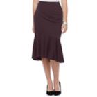 Women's Apt. 9&reg; Ponte Trumpet Skirt, Size: Small, Purple