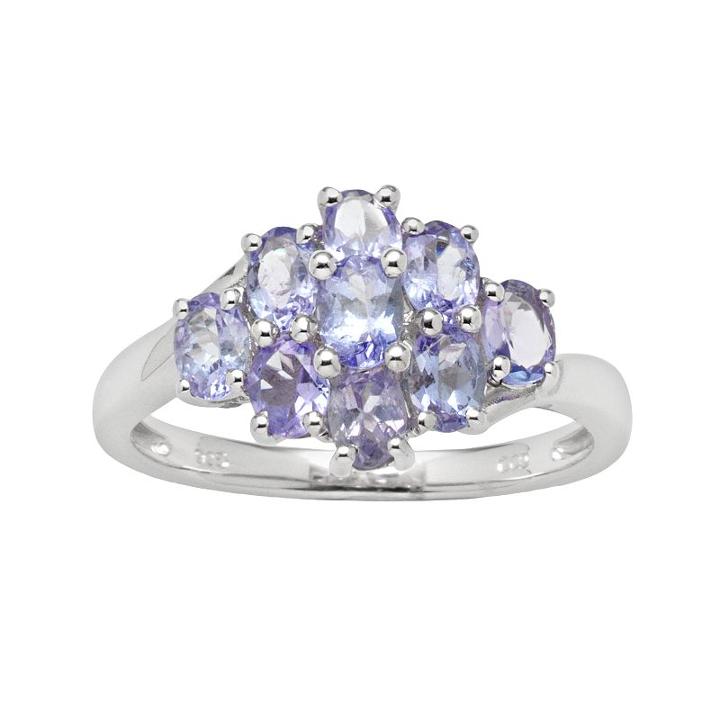 Sterling Silver Tanzanite Ring, Women's, Size: 6, Purple