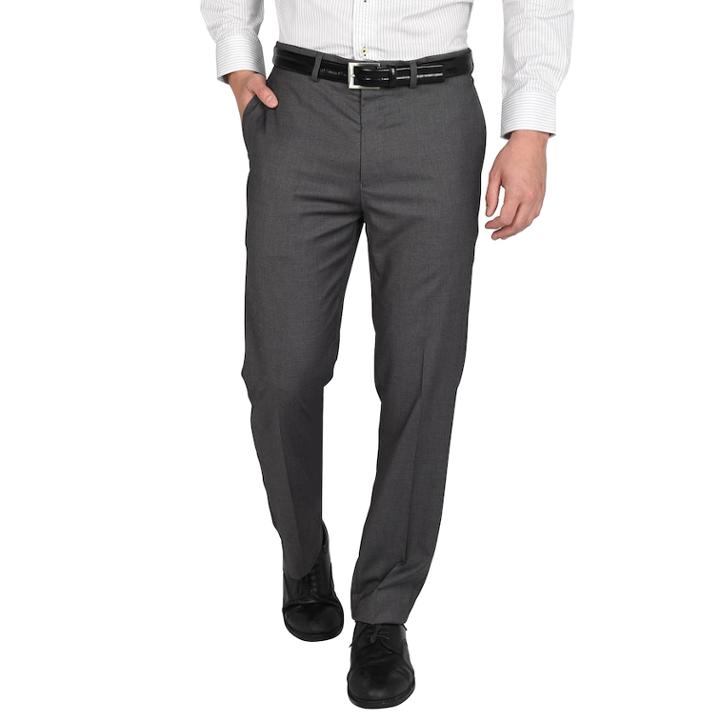 Men's Dockers&reg; Slim-fit Stretch Flat-front Dress Pants, Size: 33x30, Light Grey