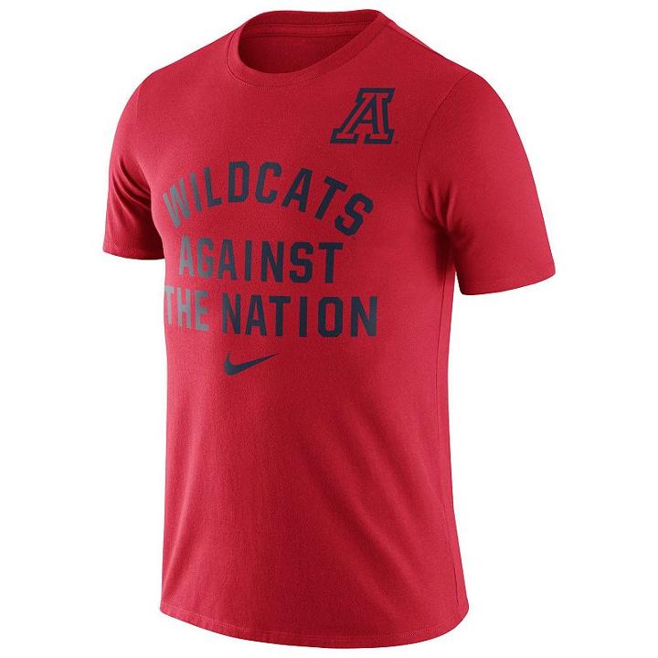 Men's Nike Arizona Wildcats Rally Tee, Size: Small, Red