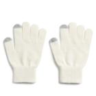Women's So&reg; Solid Tech Knit Gloves, White