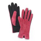 Apt. 9&reg; Women's Suede Gloves, Size: L-xl, Red