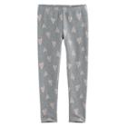 Girls 4-12 Jumping Beans&reg; Fleece-lined Leggings, Size: 8, Med Grey