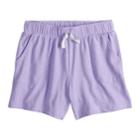 Girls 7-16 & Plus Size So&reg; Pattern Knit Shorts, Size: 16 1/2, Lt Purple