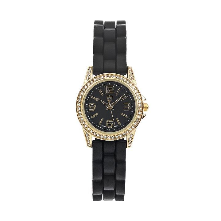 Journee Collection Women's Watch, Black