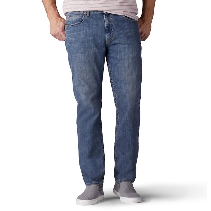 Men's Lee Mastermind Basic Jeans, Size: 40x34, Med Blue