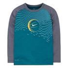 Boys 4-7 Nike Basketball Raglan Tee, Size: 7, Turquoise/blue (turq/aqua)