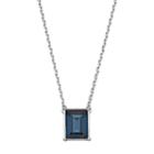 Simply Vera Vera Wang Necklace With Swarovski Crystals, Women's, Blue