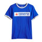 Boys 8-20 Converse Graphic Ringer Tee, Size: Small, Blue