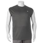 Big & Tall Champion Birdseye Performance Athletic Muscle Tee, Men's, Size: L Tall, Grey (charcoal)