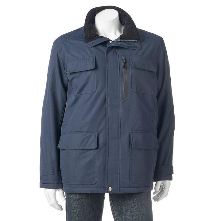 Men's Towne Utility Coat, Size: Xl, Blue (navy)
