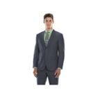 Men's Savile Row Modern-fit Blue Suit Jacket, Size: 38 Short