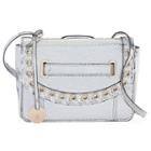 Jennifer Lopez Hailey Grommet Crossbody Bag, Women's, Silver