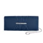 Gunne Sax By Jessica Mcclintock Dana Rhinestone Clutch, Women's, Blue (navy)