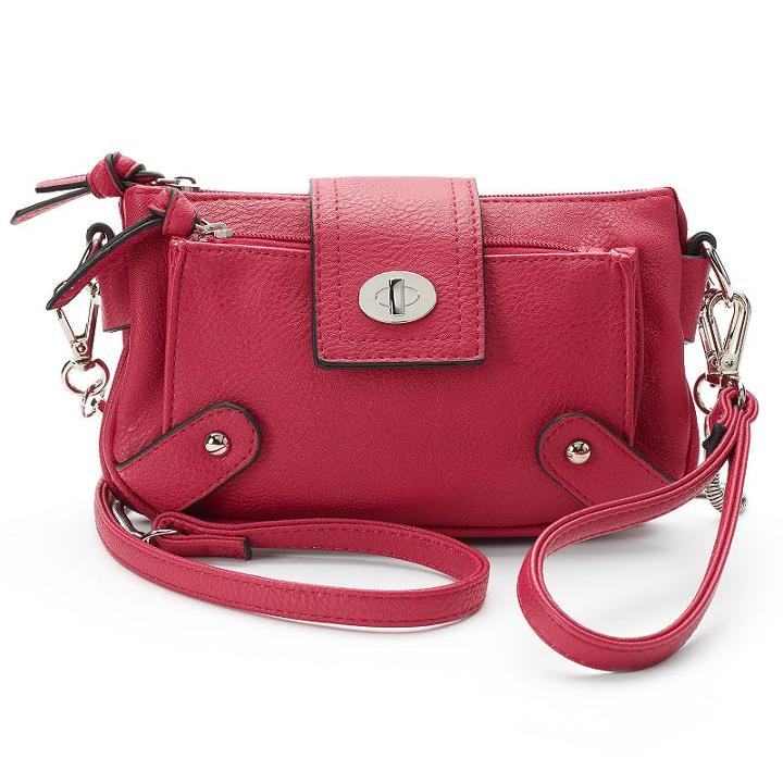 Candie's&reg; Brooke Convertible Crossbody Wallet, Women's, Red