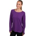 Women's Jockey Sport Kinetic High Low Yoga Top, Size: Small, Purple