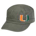 Women's Top Of The World Miami Hurricanes Party Girl Adjustable Cap, Grey (charcoal)