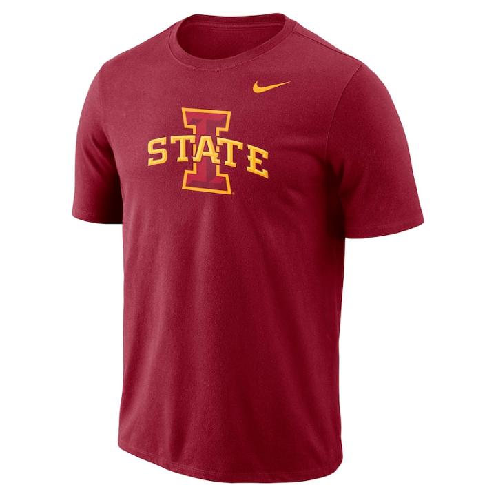 Men's Nike Iowa State Cyclones Logo Tee, Size: Large, Red