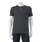 Men's Sonoma Goods For Life&trade; Everyday Henley, Size: Xxl, Blue (navy)