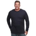 Big & Tall Croft & Barrow&reg; Classic-fit Stretch Performance V-neck Tee, Men's, Size: Xxl Tall, Blue