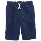 Boys 4-12 Carter's Khaki Cargo Shorts, Size: 10/12, Blue