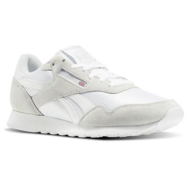 Reebok Royal Nylon Men's Sneakers, Size: Medium (9), White
