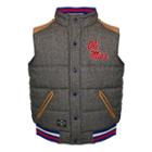 Men's Franchise Club Ole Miss Rebels Legacy Reversible Vest, Size: 4xl, Grey
