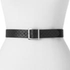 Women's Apt. 9&reg; Quilted Belt, Size: Small, Black