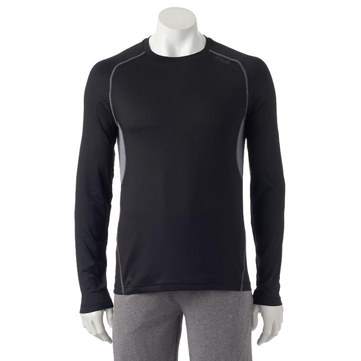 Men's Fila Sport&reg; Training Top, Size: Large, Black