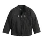 Toddler Boy Urban Republic Sueded Faux-leather Moto Jacket, Size: 4t, Dark Grey