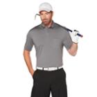 Big & Tall Grand Slam Motionflow 360 Pocket Performance Golf Polo, Men's, Size: L Tall, Med Grey