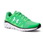 Under Armour Jettison Boys' Sneakers, Size: 4, Green