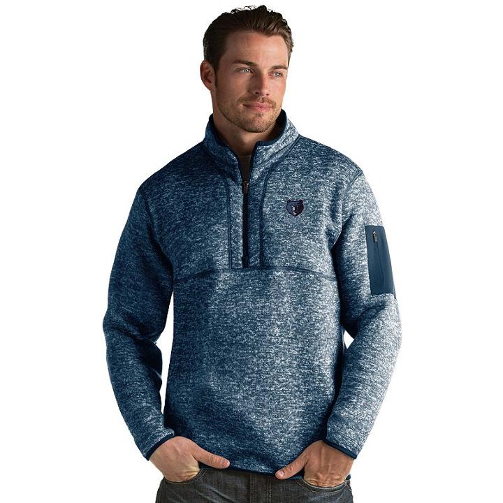 Antigua, Men's Memphis Grizzlies Fortune Pullover, Size: Xxl, Blue Other